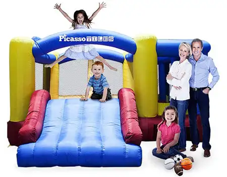 PicassoTiles KC102 12x10 Foot Inflatable Bounce House