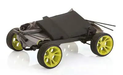 Folded Hauck Eco wagon
